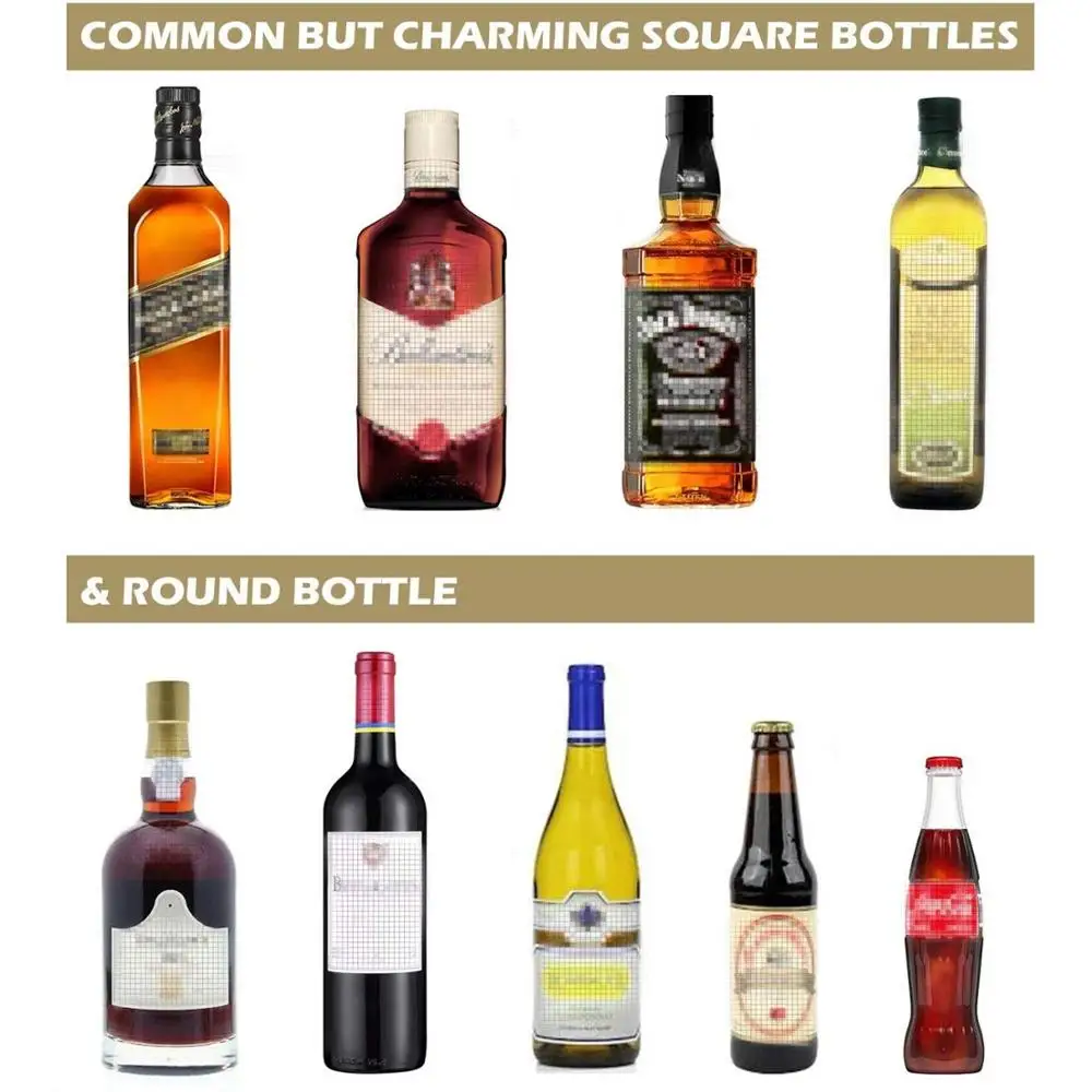 Резак для стеклянных бутылок режущий инструмент обновленная версия квадратная и