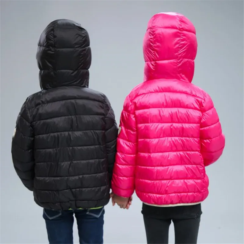 Детская зимняя одежда с капюшоном хлопковое пальто для новорожденных теплое