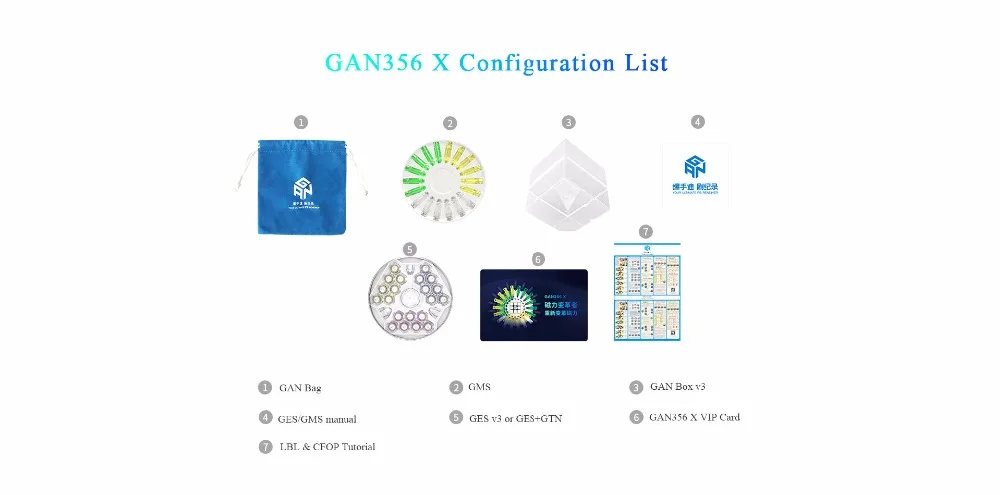 Gan354M 3x3x3 Магнитный куб Gan356 air SM X R S GAN XS RS 356 354 RSC GAN354 M 3x3 магический скоростной куб, развивающие игрушки