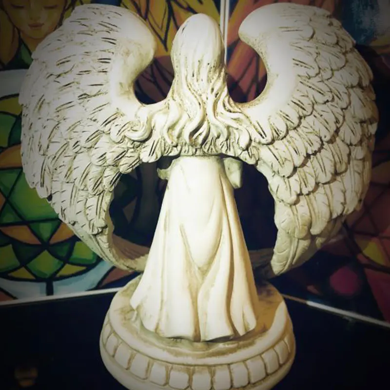 Винтажный подсвечник с ангелами в стиле ретро домашний декор украшение для
