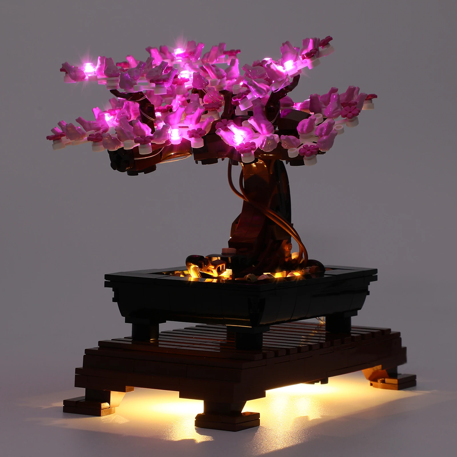 

MTELE LED Light Kit for 10281 Bonsai Tree, Pink Blossoms Version