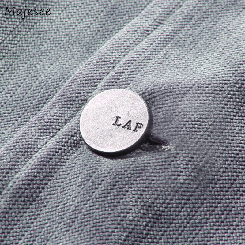 

Jackets Men Corduroy Turn-down Collar Single Breasted Solid Simple All-match Korean Style Jacket Mens Oversize Pockets Soft Chic