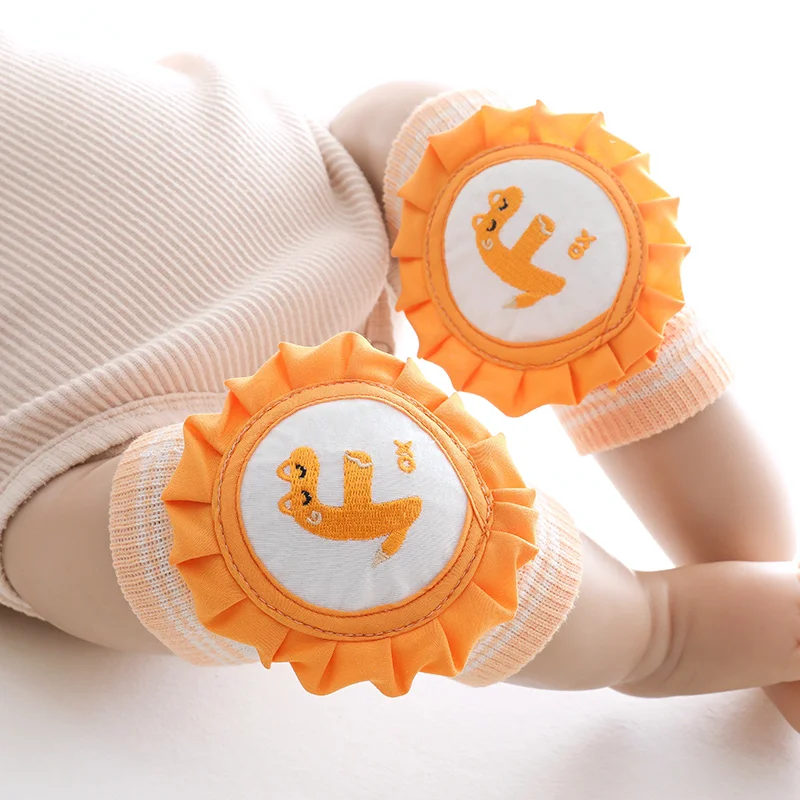 Rodilleras para ni&ntilde;o reci&eacute;n nacido y ni&ntilde;a, calentadores de piernas, coj&iacute;n de apoyo, Protector, coderas, accesorios para beb&eacute;-5