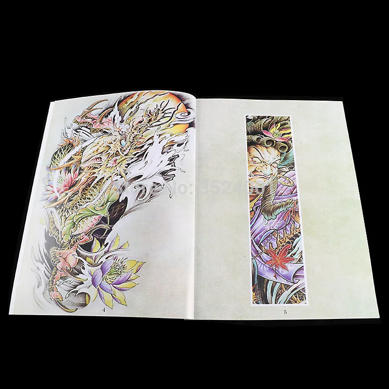 Трафарет А4 в японском стиле с рисунком татуировок флэш Будда роза цветок