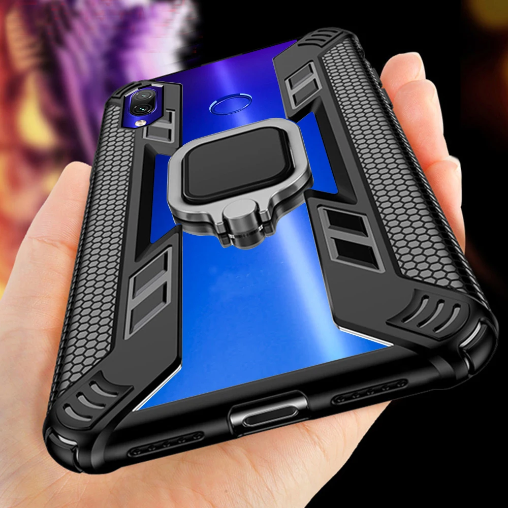 For Redmi Note 8T 7 8 Pro Case for Xiaomi Mi A3 Lite 9T Mi8 Mi9t CC9E CC9 Magnetic Car Holder Armor Full Back Cover | Мобильные