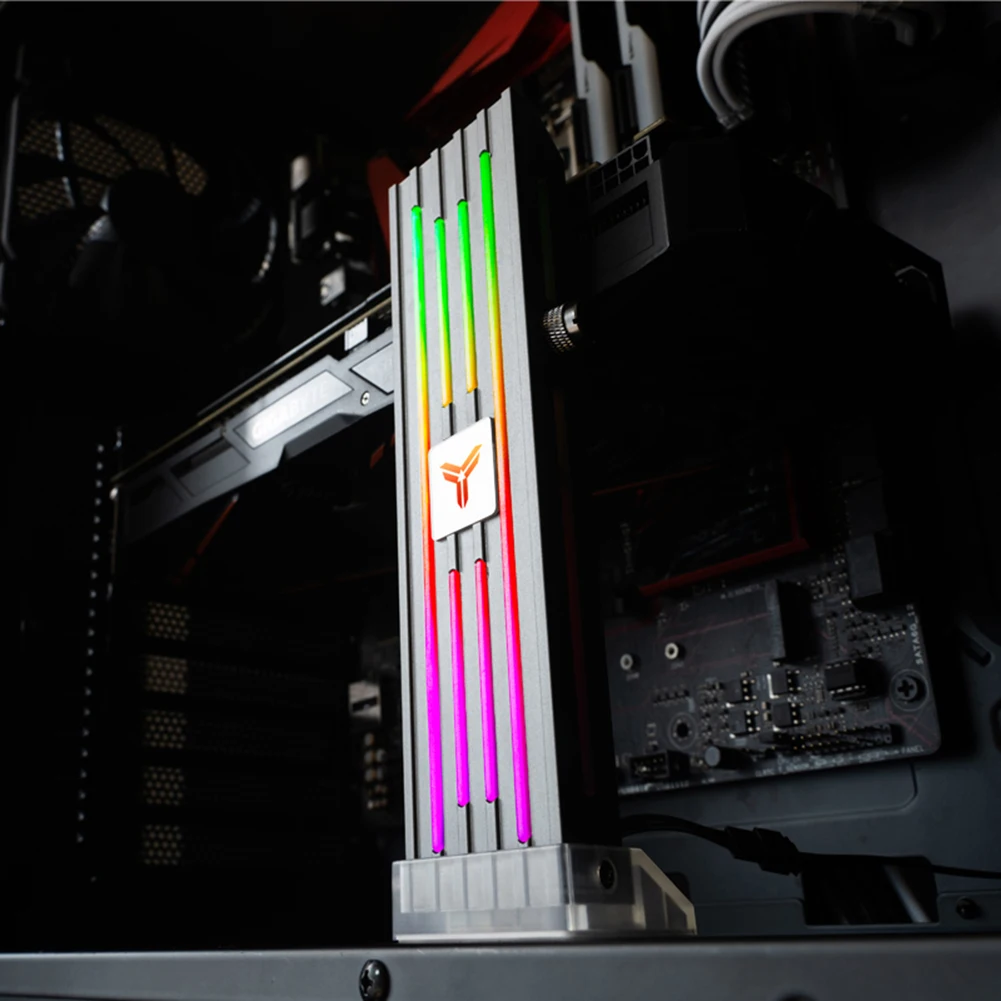 jonsbo vc 4 argb graphics card gpu brace support for atxmatxitx chassis for pc computer dropshipping free global shipping