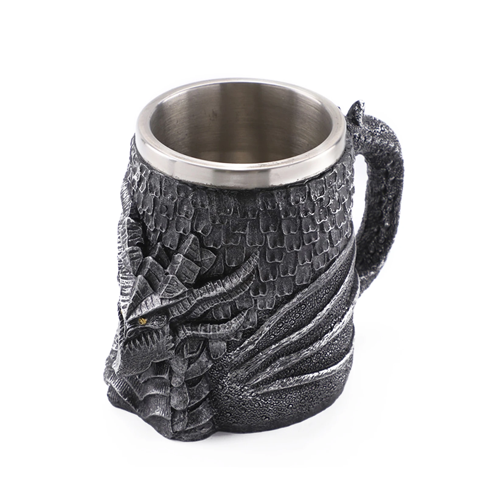 

3D Beers Mug with Handle Creatives Dragons Cup Vintage Bar Accessories for Drinks Home Party 450ml FBS889
