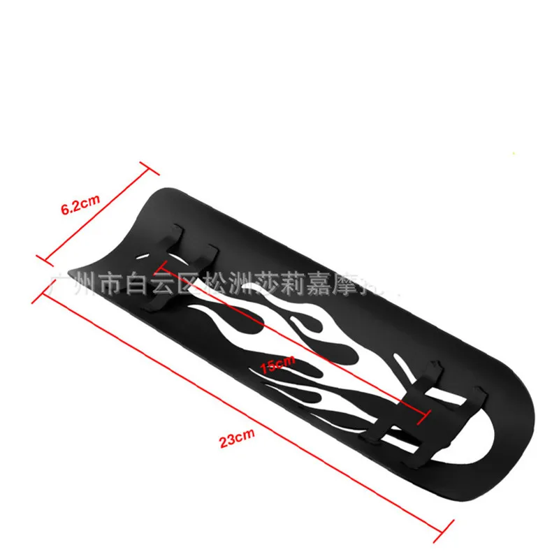 Огнеупорное украшение для выхлопной трубы мотоцикла глушитель тепловая защита