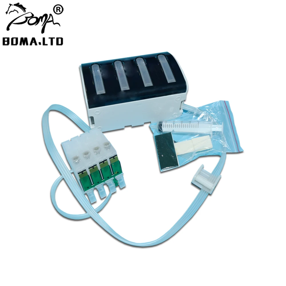 Чип дуги BOMA.LTD T1291 T1301 Ciss для Epson Stylus BX525WD BX535WD BX625FWD BX635FWD BX320FW BX42WD BX925 BX935FWD|Система