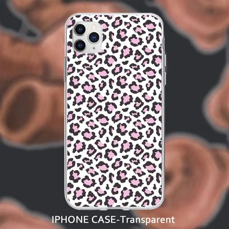 

Classic Leopard Print For Girls Transparent Soft Cover Case For Iphone Se 2020 6 6s 7 8 Plus X Xs Max Xr 11 12 Pro Max Coque