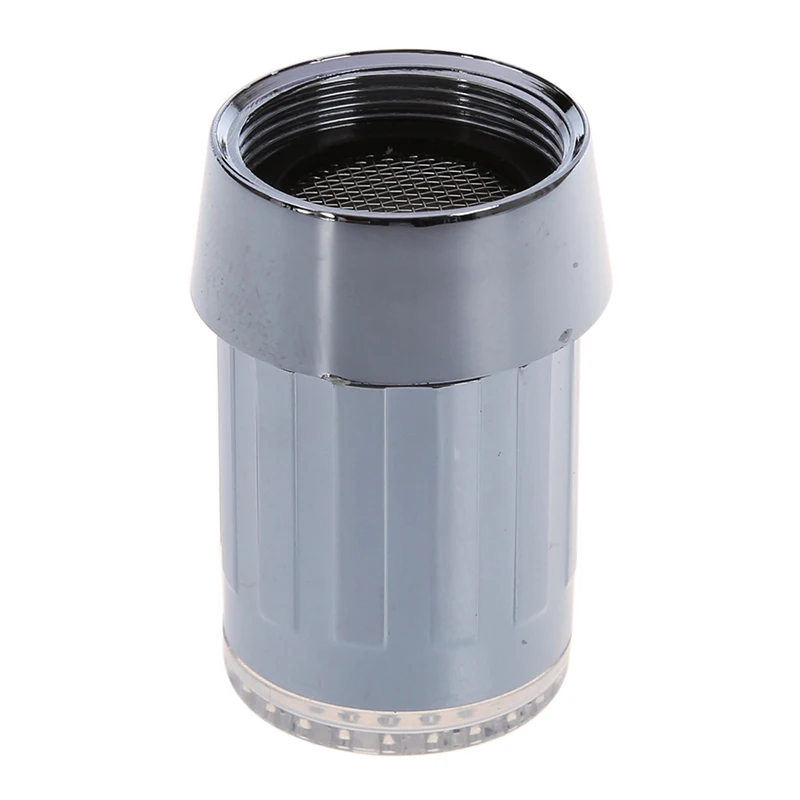 Синий светодиодный светильник водопроводный кран ABS Круглый соединитель для