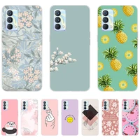 case for realme gt master cute transparent shell clear back case tpu silicon soft 6 43inch shockproof fundas coque etui bumper