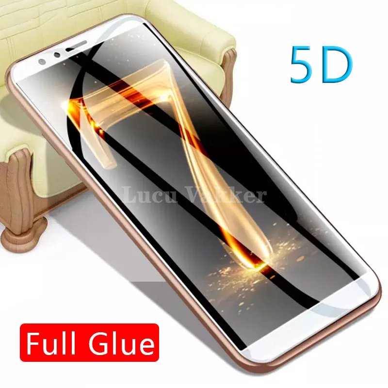 5d full glue tempered glass on honor 7a 7c pro 7x 7s protective glas screen protector phone safety tremp for huawei honer a7 c7