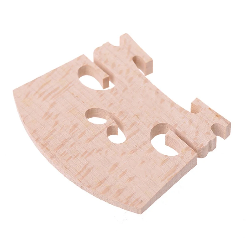 

Maple Wood Acoustic Violin Bridge Regular 4/4 Size Musical Instruments Parts 87HF