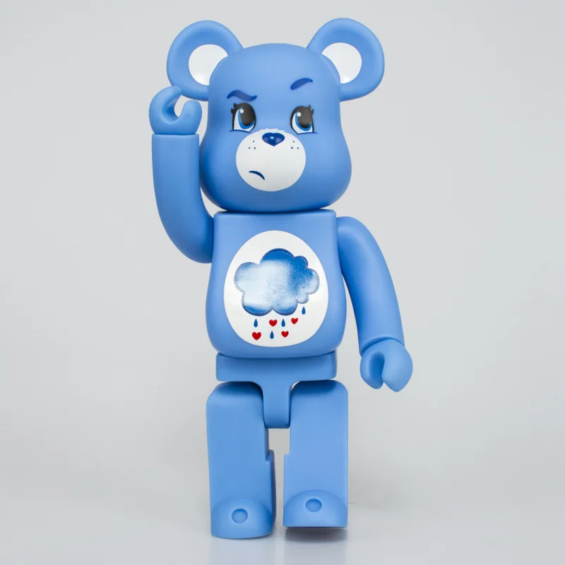 bear11 28 см Кукла Медведь виниловая модель игрушки кирпич 400% фигурка коллекция подарки уличное искусство статуи - Цвет: bear11