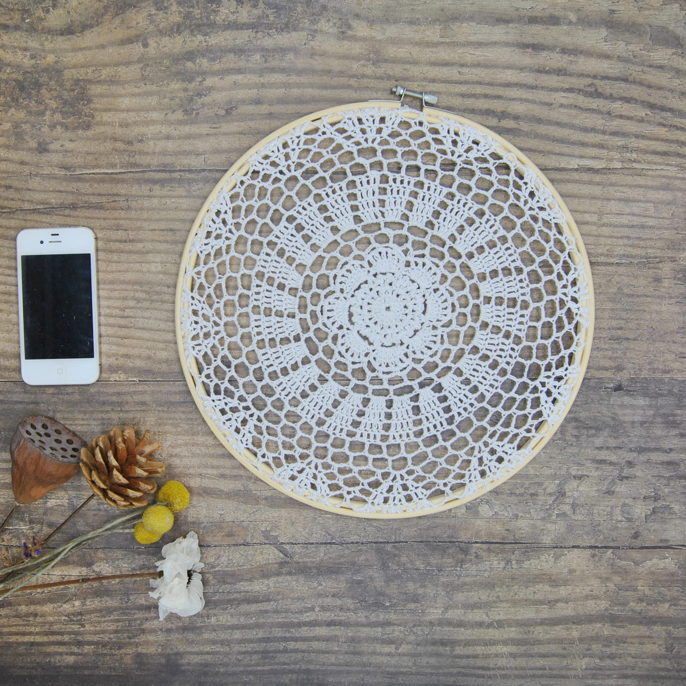 

Handmade Macrame Pendant Wedding Decoration Bohemian Tapestry LivingRoom Bedroom Wall Decoration Sweet Home No.B069 Diameter30cm