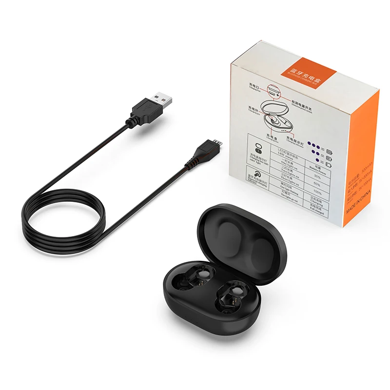 Чехол с зарядным устройством для беспроводных Bluetooth-наушников Xiaomi AirDots Redmi air dots