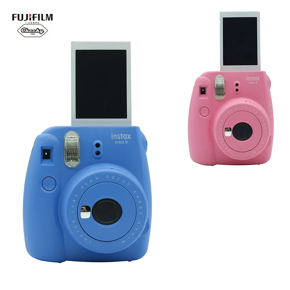 Фотопленка моментальной печати Fujifilm INSTAX Mini 9, подарочная упаковка mini9, подарок на день рождения, Рождество, Год, обновленная версия и зеркало для селфи