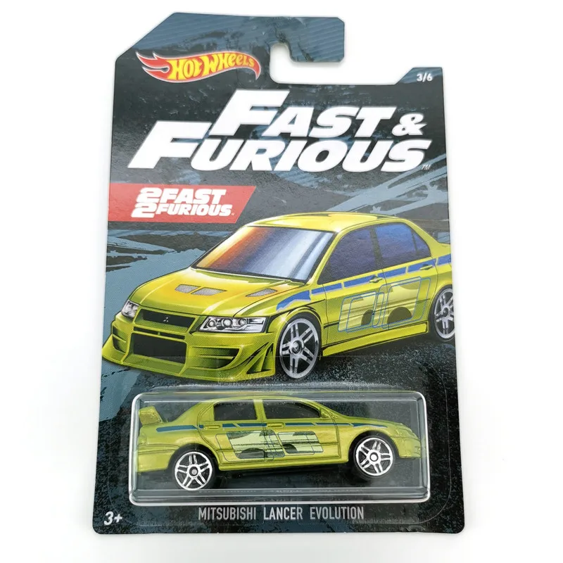 Автомобили Hot Wheels Fast And Furious Mitsubishi MAZDA RX7 BUICK Коллекционная версия 1/64 металлические