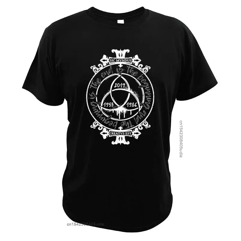 Camiseta de Sic-mundus-creatom-est, camisa con estampado Digital, máquina del tiempo, viaje en el futuro oscuro, Netflix, Thriller de ciencia ficción