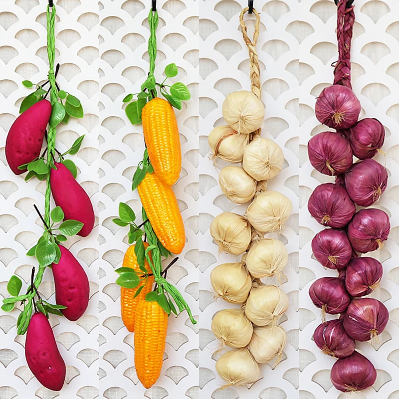 Искусственная Имитация еды овощи фрукты ПУ красный перец поддельный лимон для