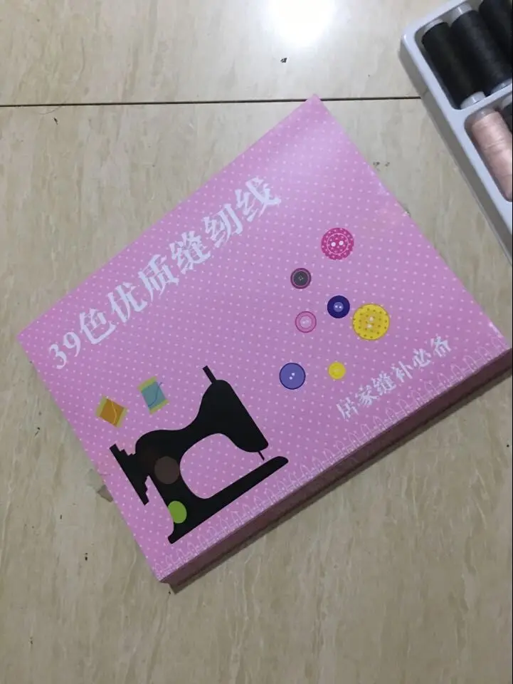 Нитки швейные ручные 402 39 цветов нитки для ручного шитья соответствия