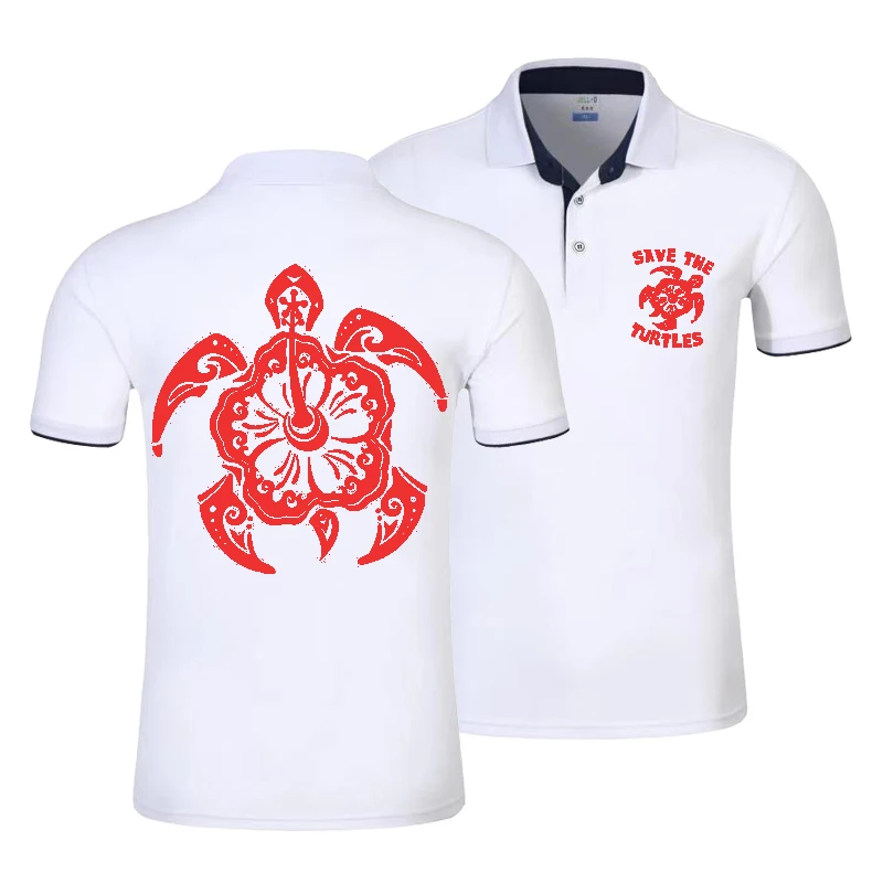 Мужская спортивная рубашка поло унисекс хлопковая дышащая с персональным