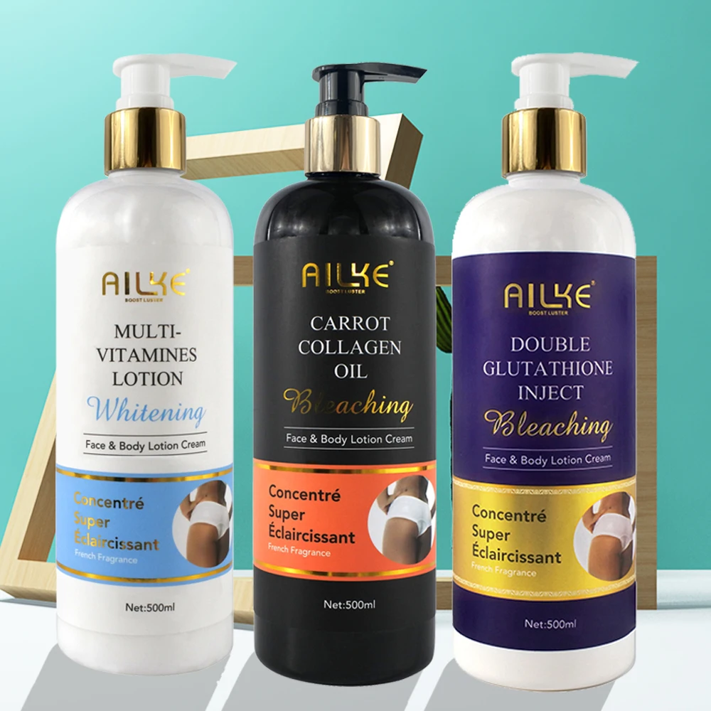 AILKE Bleaching body lotion, regenerate cells, hydrating Lightening and firming, Korean women's organic face skin care product