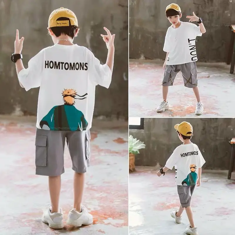 Футболка и шорты для мальчиков на Возраст 3-12 лет | Детская одежда обувь