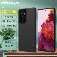 for samsung s21 ultra s20 plus se 5g case nillkin frosted matte shield hard plastic phone back cover for galaxy note 20 note20
