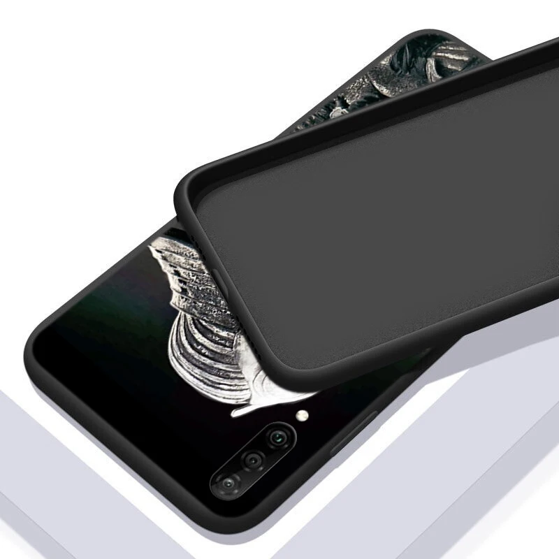 

Silicone shell Japanese samurai art for Samsung Galaxy A90 A80 A70 A60 A50 A40 A20E A2Core A10 M20 Black Phone Case