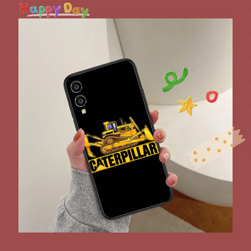 

Caterpillar DOZER logo Phone Case For HUAWEI Honor 6 7 8 A 9 X Mate 10 20 30 i Lite Pro Y7 2019 black Prime Trend Etui 3D Coque