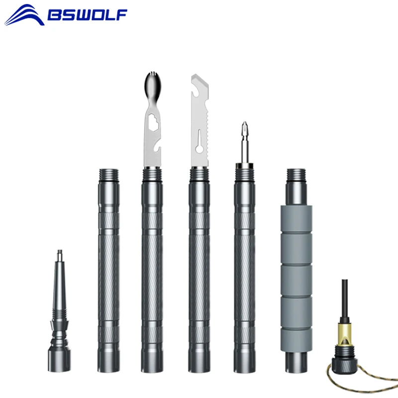 BSWolf многофункциональные трости для прогулок тактическая ручка защиты на