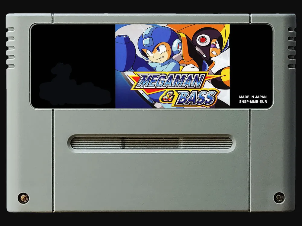 

16-битные игры ** Mega Man & Bass (PAL Европейская версия английского перевода!)