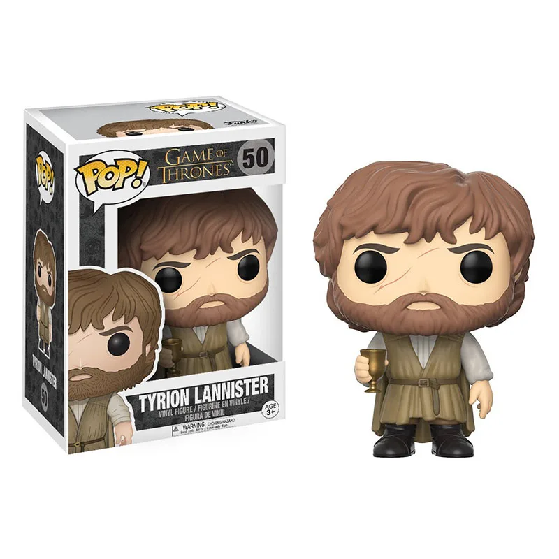 Экшн фигурки FUNKO Pop из фильма Игра престолов 8 Тайрон Ланнистер и Брэндон на стуле