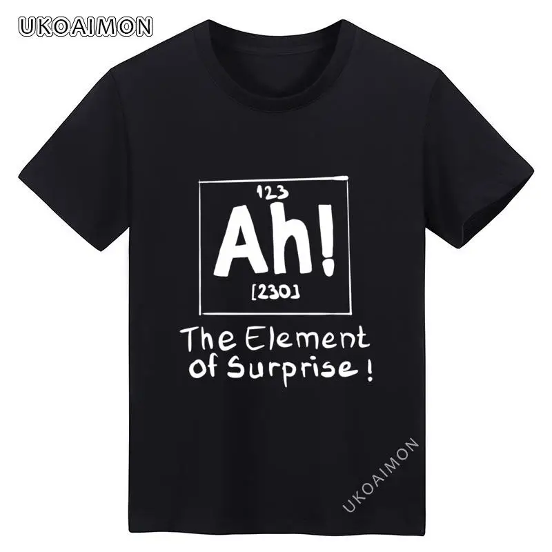 

New Coming The Of Suprise Pure Cotton Casual T-Shirts Simple Style Men's Tee Shirts Unisex Streetwear T Shirt Round Neck