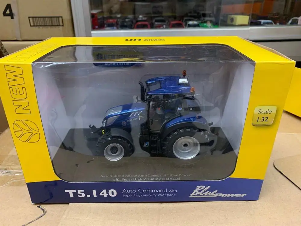 Универсальные хобби 1/32 New Holland T5.140 Blue Power с крышей трактора модель 6223 |