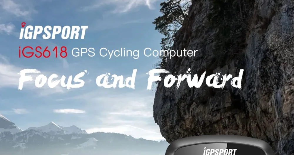 I gps порт iGS618 gps Велосипедный компьютер Спидометр IPX7 с аксессуарами
