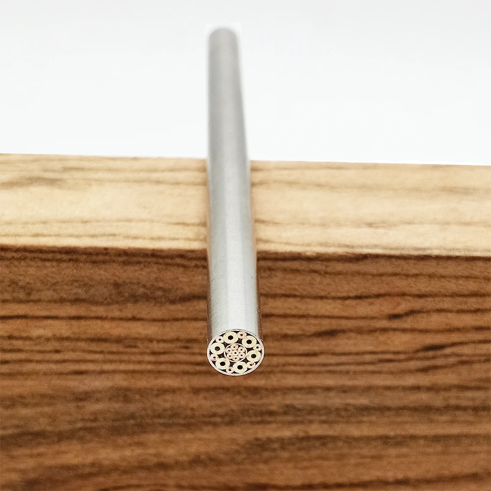 Диаметр 6 мм Мозаика булавка заклепка стальная трубка инструмент нож