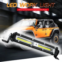 18w car led work light led spotlight work light bar strip light 12v 24v for car auto truck lorry trailer suv spot fog lamp 6000k