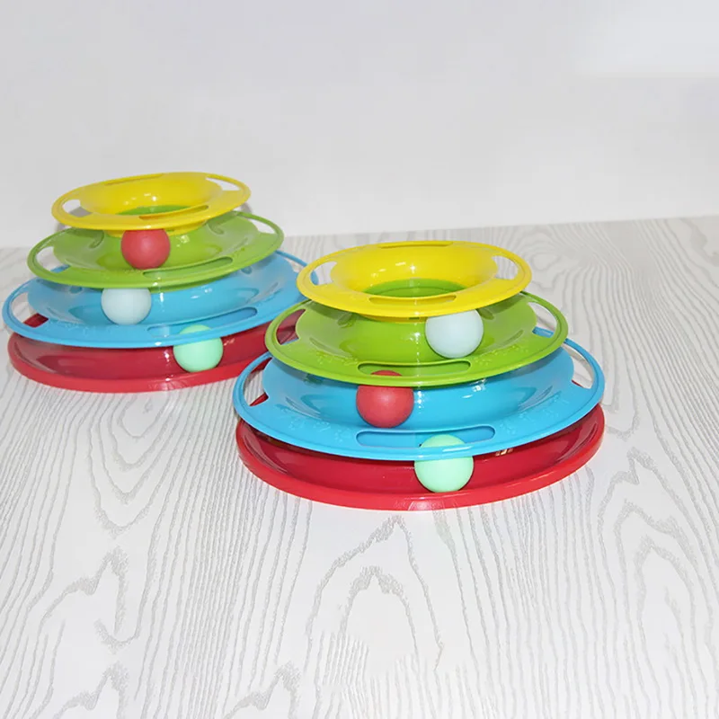 1 шт. игрушка для кошек мяч домашних животных игрушки развитие ума диск три