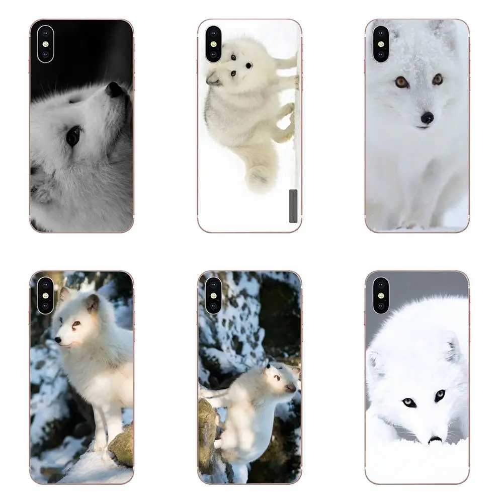 Чехлы из ТПУ Для Xiaomi Mi note 9 10 mi10 mi9 mi8 pro lite SE A1 A2 A3 CC9 CC9E 9T Artic Fox White|Бамперы| |