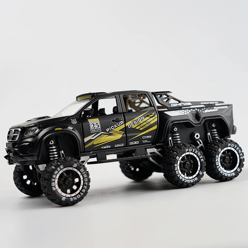 Модель автомобиля из сплава XCLASS EXY 6X6 пикап 1/28 металлическая игрушечная машинка