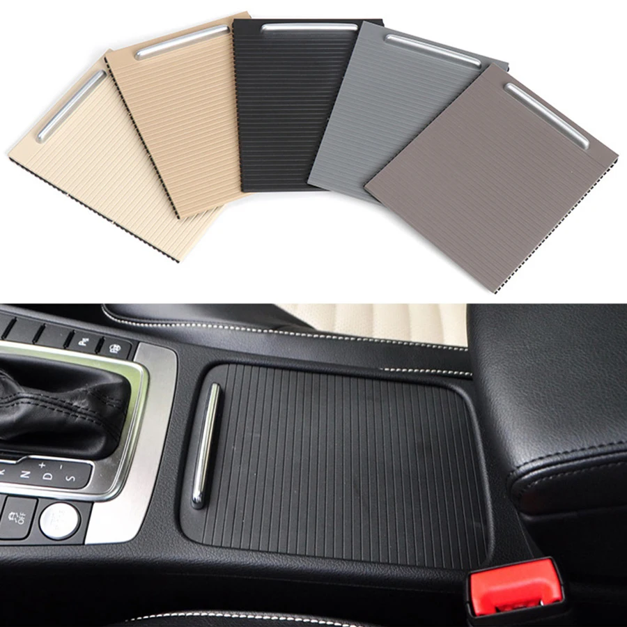 New Center Indoor Centre Console Roller Blind Cover Console Cup Holder Roller Blind Car Inner For VW Magotan CC Passat B6 B7