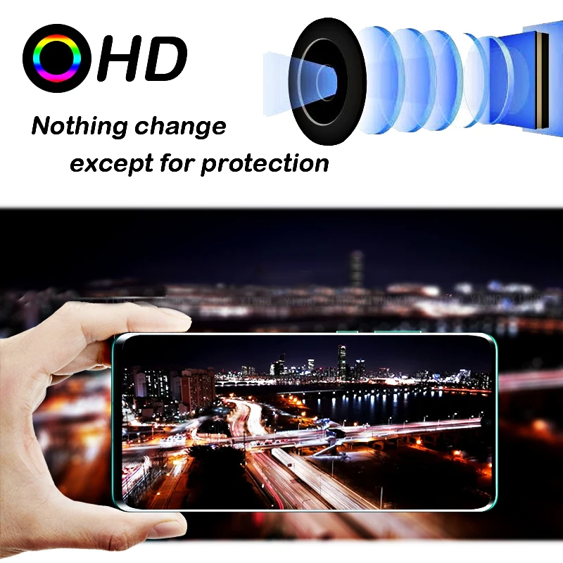 Защитное стекло для экрана и объектива камеры Huawei P40 Pro Plus P30 Lite E P Smart 2021 3 шт. |