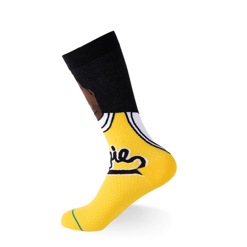 Мужские Модные Спортивные Носки с рисунком из мультфильма Новые забавные