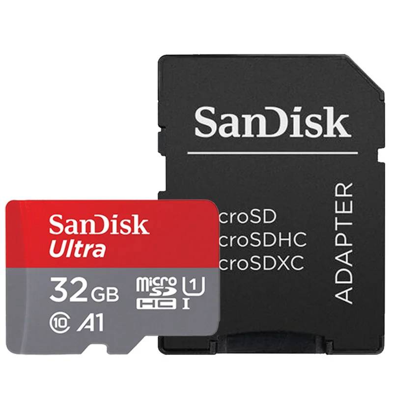 32GB-AP Карта памяти SanDisk Micro SD, 8 ГБ, 16 ГБ, 32 ГБ, 64 ГБ, 128 ГБ, MicroSD, Макс. 80 м/с Ultra C10, TF карта C4, 8 ГБ, картао де Мемория - Емкость: 32GB-AP