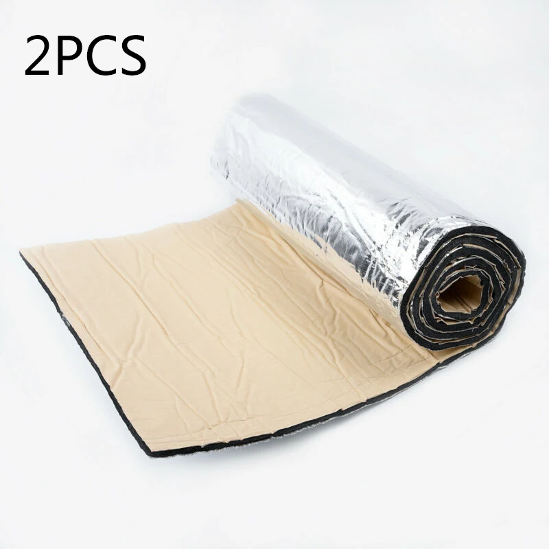 2 шт. авто автомобильный межсетевой экран тепловая защита утепление ковриками