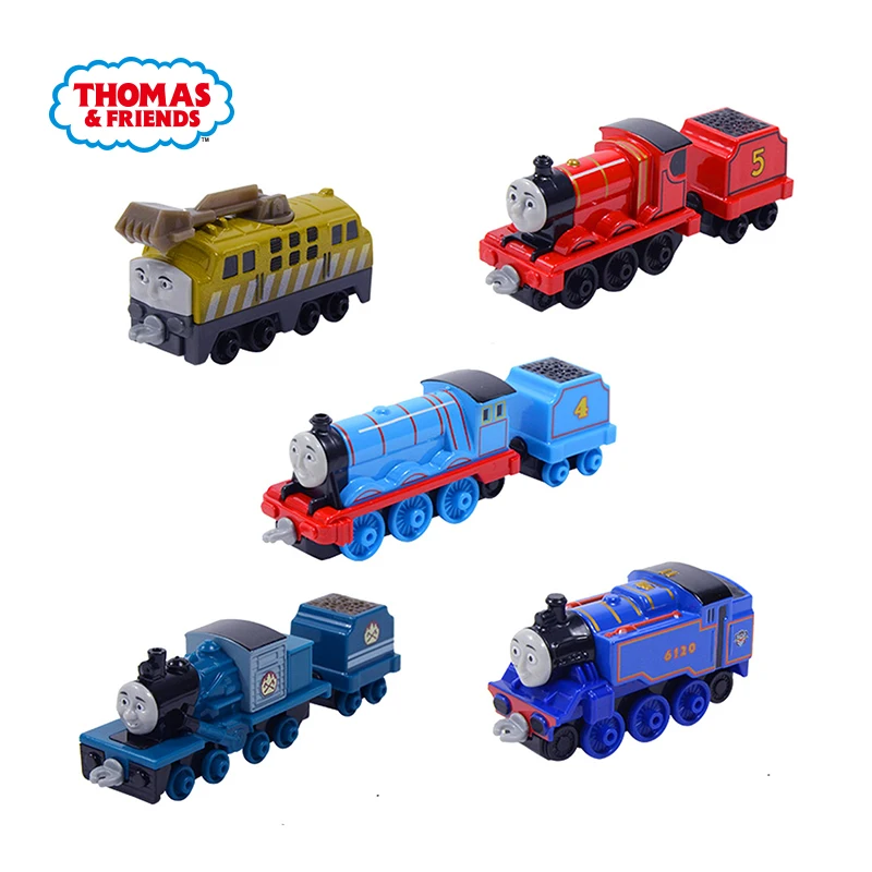 Игрушечный мини поезд Thomas and friend Shawn Weaver James из металлического сплава с отверстием