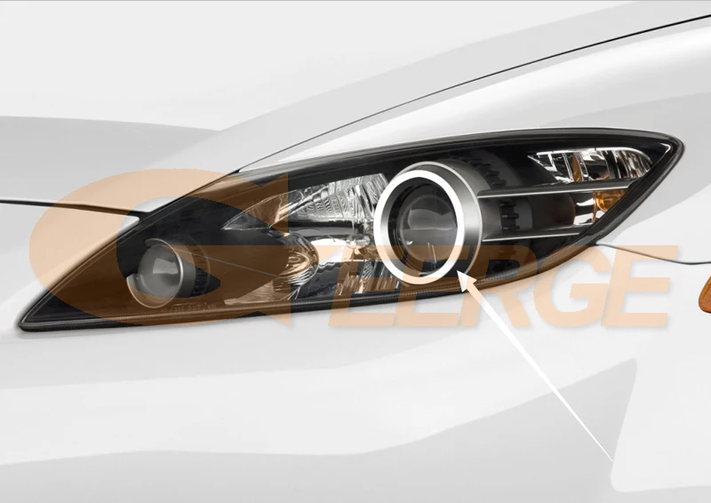 Для Mazda RX8 RX 8 2003 2004 2005 2006 2007 2008 отличный ультра яркий COB led Ангельские Глазки halo